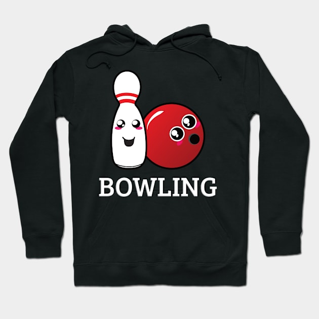 Bowling Hoodie by emojiawesome